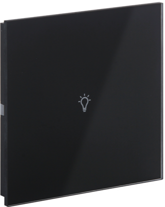 Picture of Rosa Crystal Switch Single Black Status Icon