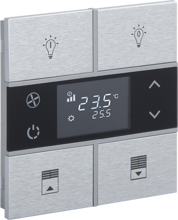Picture of Rosa Metal Thermostat 2F Natural Status Icon
