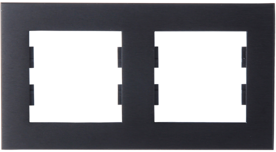 Slika ROSA FRAME 2 GANG ANTHRACITE