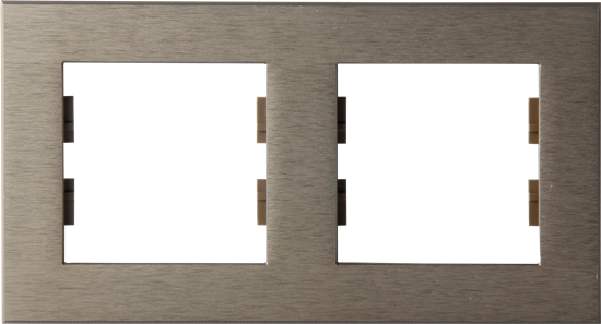 Slika ROSA FRAME 2 GANG BRONZE