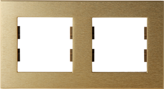 Slika ROSA FRAME 2 GANG GOLD