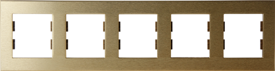 Slika ROSA FRAME 5 GANG GOLD
