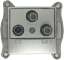 Picture of TV + SAT + SAT IEC MALE + F TYPE NATURAL