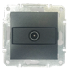 Picture of TV IEC MALE ANTHRACITE