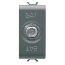 Picture of F TYPE TV SOCKET 1M ANTHRACITE