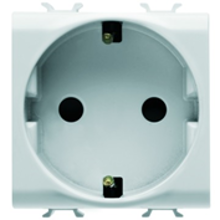Picture of S. OUT. 2M 2P+E 16A DE QUICK WIRING PEARL WHITE