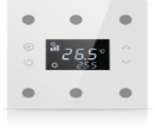 Picture of Rosa Solid Thermostat 3F White