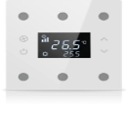 Slika Rosa Solid Thermostat 3F White