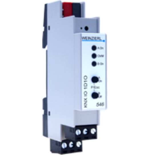 Picture of Weinzierl KNX IO 546 1..10 V dimming actuator 1-fold and switching actuator 1-fold