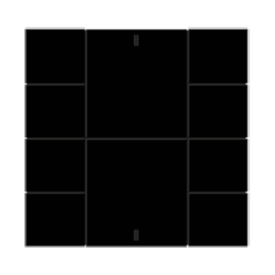 Slika iSwitch - 10 Button Black Glass Effect