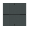 Slika iSwitch - 6 Button Anthracite Matt Plastic
