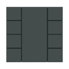 Slika iSwitch - 8 Button Anthracite Matt Plastic