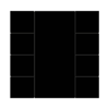 Slika iSwitch - 8 Button Black Glass Effect