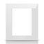 Slika MONA  WHITE FRAME BRITISH 1 GANG