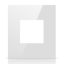Slika MONA WHITE FRAME MODULAR ITALIAN 2M
