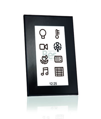 Picture of 4.3” Vertical touch screen - Integrated Web server - Black
