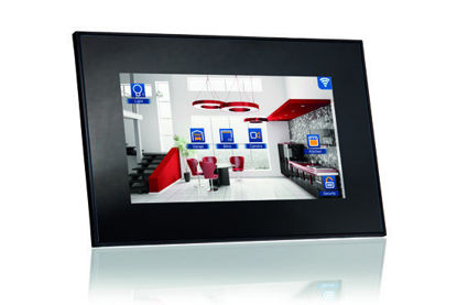 Picture of VIIP-7E-7,1" KNX touch Screen + WiFi + 1xRJ45 + SIP - Black