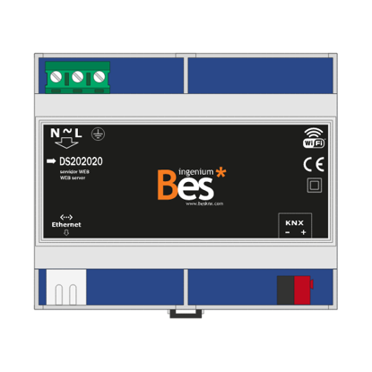 Slika KNX Web server - DIN format