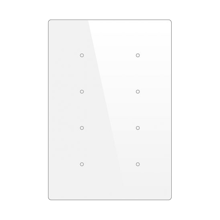 Picture of Cubik-V8 white Basic push-button 8 areas - Temp and humidity sensor