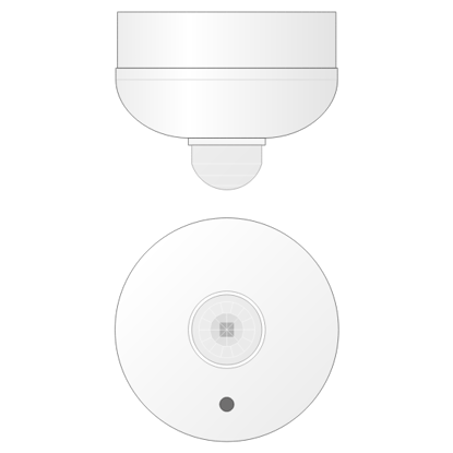 Slika Infrared movement detector - Constant regulation - Surface