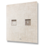 Slika Cubik-SQ2 white Capriccio push-button 2 areas - Temp and humidity sensor