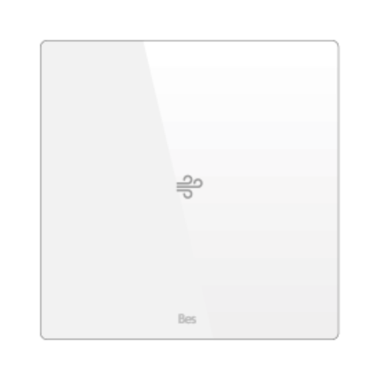 Slika Square thermostat - Temperature and humidity sensor - Basic white