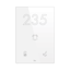 Slika Vertical touch panel - Hotel door - DND/MUR - Design white
