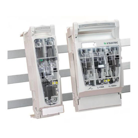 Picture for category NH-Bus bar mounting fuse load break switch KE
