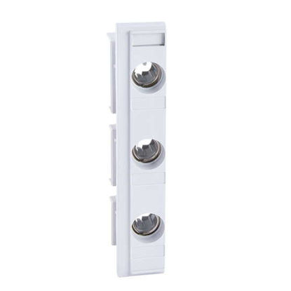 Slika Fuse holder DO2 3P for busbars 60 mm, width 36 mm, with mask