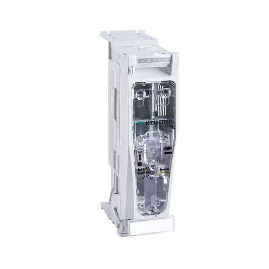 Picture of NH-000 Disconnector KE 125A, connection below, width 53mm, bus bar system 60mm