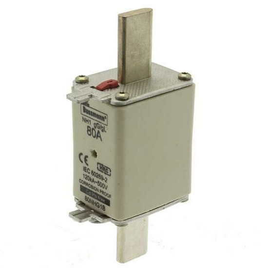 Picture of NH1 Blade fuse 500V AC, 63A