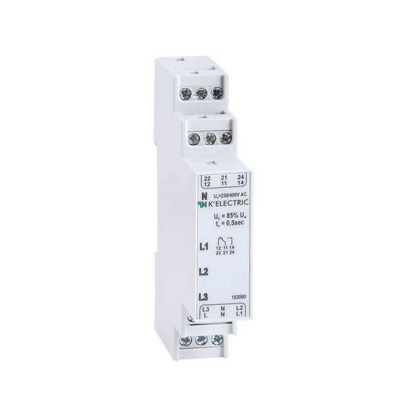Slika Control relay phase 3F, 2 CO, 3 LEDs,