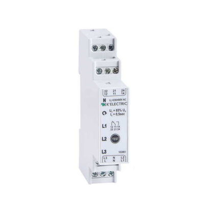 Picture of Phase control relay 3F, 2 CO, 3 LEDs, voltage control