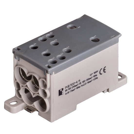 Picture of Distribution block, PVB 500-4 / 4